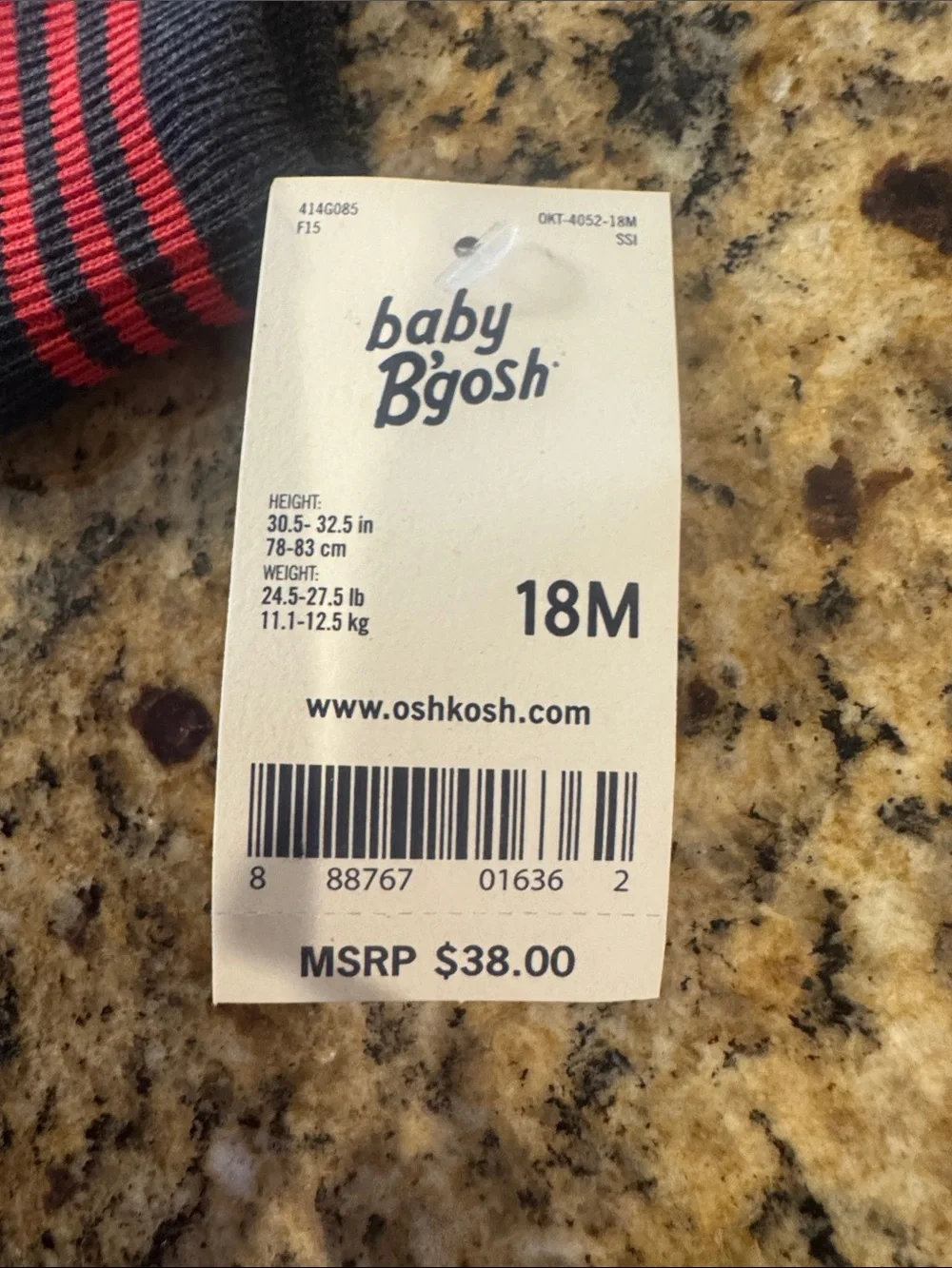 OshKosh Bgosh cozy hooded